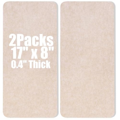 Bulletin Board Tiles Felt Bulletin Board Self-Adhesive Boards for Walls Tiles Vision Board for Home, Office, School, Bulletin Board Decorations,17''x8'',Dark Camel, 2PCS
