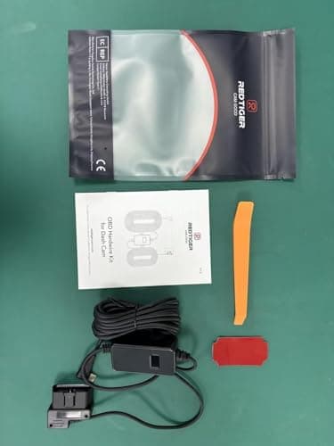 REDTIGER Dash Cam OBD Hardwire Kit Power Cable Type USB C Port,10FT 12V-24V to 5V,for Dash Camera, Low Voltage Protection 7