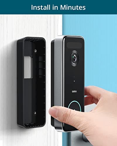 aosu Doorbell Camera Wireless, 5MP Ultra HD Video Doorbell with Triple Motion Detection, 2.4/5 GHz WiFi, Work with Alexa & Google Assistant 6