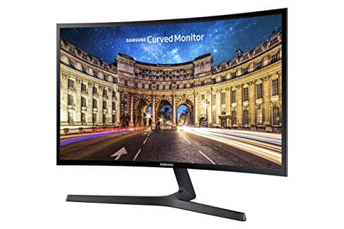 Samsung LC24F396FHNXZA 24-Inch Curved Monitor C24F396 (1920x1080 Full HD) (Renewed)