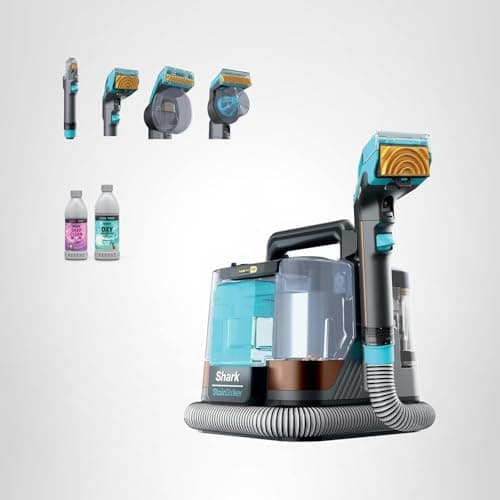 Shark StainStriker HairPro Portable Carpet, Upholstery & Area Rug Cleaner with Pet Mess & Hair Tools, Self-Cleaning, Perfect for Pets & Car Interiors, 4 Cleaning Tools & Pet Solution, Copper, PX251 11
