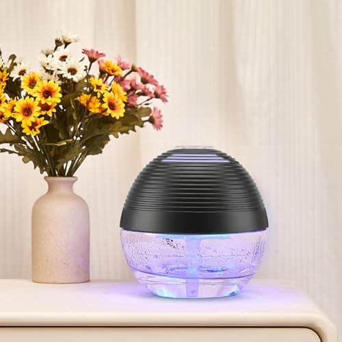 ap airpleasure Water-Based Purifier Air Washer, Air Revitalizer & Freshener, Air Fresher with 6 Colorful lights for Rooms (Black) 16