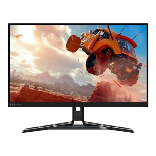 Lenovo Legion R27qe Gaming Monitor, 27” QHD Display, 180Hz, 0.5ms Response, AMD FreeSync, HDR400, Lift/Tilt/Pivot/Swivel Stand, HDMI 2.1 and DisplayPort 1.4, 450 nits, Black