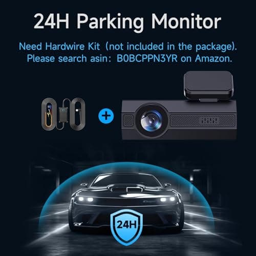 Dash Camera for Cars WiFi Front 5