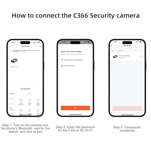 2.4G/5G WiFi Cameras for Home Security with Double Solar Panels, 2K Solar Security Cameras Wireless Outdoor, Color Night Vision, 2-Way Talk, Spotlight, Siren,IP66, Cloud/SD, AI Detection, W/Alexa 9