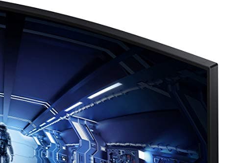 SAMSUNG 34' Odyssey G5 Ultra-Wide Gaming Monitor with 1000R Curved Screen, 165Hz, 1ms, FreeSync Premium, Large Display, Eye Comfort, Multiple Ports, WQHD, LC34G55TWWNXZA, Black 10