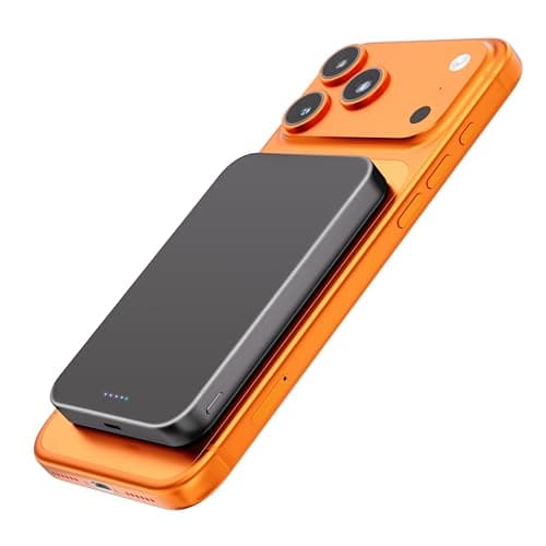 Catmart Magnetic Portable Charger – Industry-First Titanium Power Bank, 10,000mAh Ultra-Slim 0.5-Inch Design, 20W Fast Charging Battery Pack for iPhone 17/16/15/14/13/12/Air Series