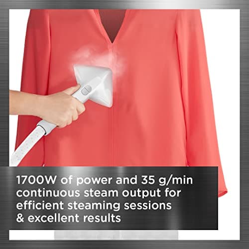 Rowenta Professional Full Size Steamer for Clothes with Screen 65 Inches 1.3 Liter Capacity 1700 Watts Ironing, Fabric Steamer, Garment Steamer, Adjustable IS8440 5