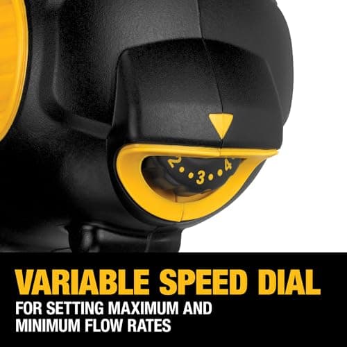 DEWALT 20V MAX Caulking Gun, Cordless, 10oz, Variable Speed Trigger, Interchangeable Canister Trays, Bare Tool Only (DCE560B) 5