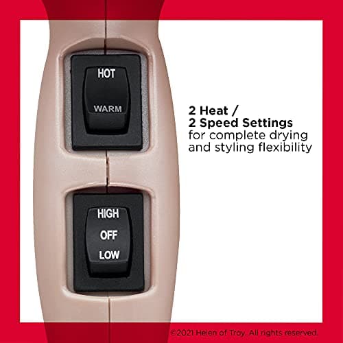 REVLON Infrared Hair Dryer | 1875 Watts of Maximum Shine, Softness and Control, (Rose Gold) 5