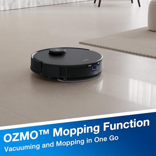 ECOVACS DEEBOT N20 Plus Robot Vacuum and Mop,with Bagless Self Emptying Station,8000Pa Powerful Suction,Anti-Tangle Technology,45-Day Capacity,300 Minutes Runtime,Perfect for Pet Hair 6