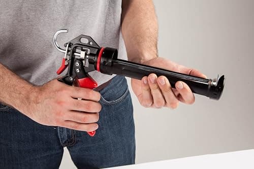 Red Devil 3989 9" Extreme Duty Caulk Gun - Hand Caulking Gun - Thrust Ratio 26:1,Black 5