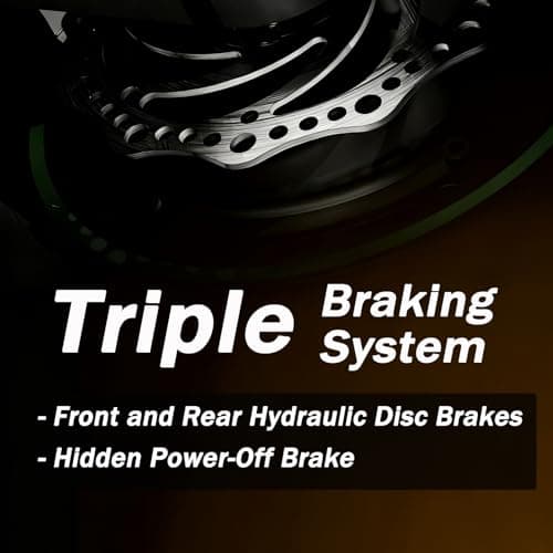 isinwheel GT4 Electric Scooter,2400W Dual Motor, 50 Miles Range,Up to 45MPH Folding E Scooter for Adults, 12'' Off Road Tires,330 lbs Load,Off Road Electric Scooter for Adult with Dual Suspension,APP 8