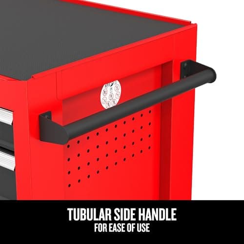 CRAFTSMAN 41" Rolling Tool Chest, 10-Drawer Steel Tool Cabinet with Drawer Trays and Paper Towel Holder (CMST341102RB) 6