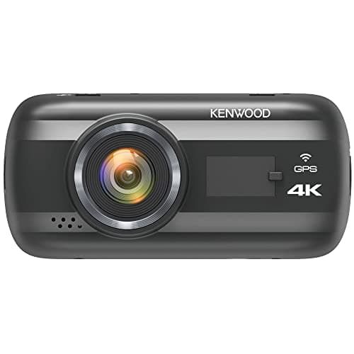 Kenwood DRV-A601W 4K Ultra Car Dash Cam with Built in GPS, G-Shock and 3-Inch Display