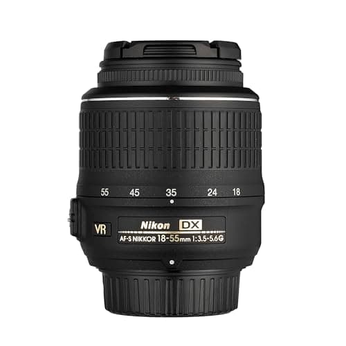 Nikon D3100 14.2MP DSLR Camera with AF-S DX 18-55mm f/3.5-5.6 VR Zoom Lens - (Black) (Discontinued) (Renewed) 8