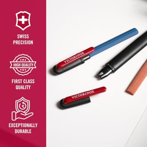 Victorinox Pocket Knife Sharpener Perfect Portable Solution for Sharpening All Your Straight Blades, Black 6