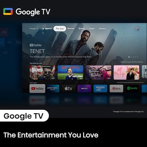 Hisense PL1 Ultra Short Throw Home Theater Smart Projector, 80"-120", 4K UHD, Dolby Vision & Atmos, HDR10, Google TV, Netflix, 2200 ANSI Lumens 9