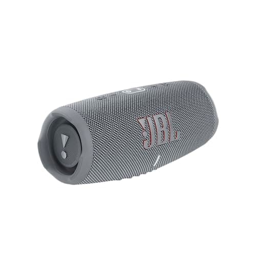 JBL CHARGE 5 - Portable Waterproof (IP67) Bluetooth Speaker with Powerbank USB Charge out, 20 hours playtime, JBL Partyboost (Grey)
