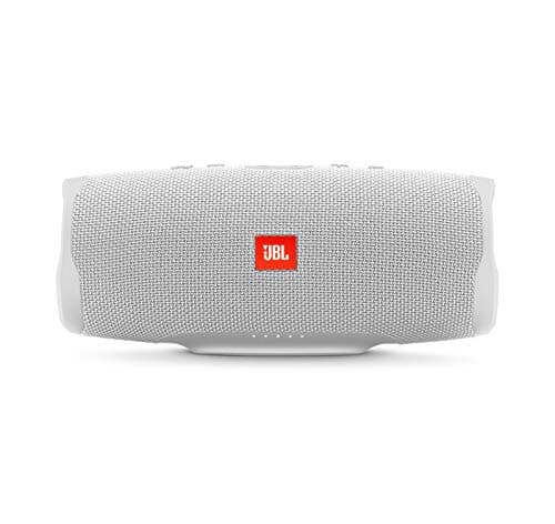 JBL Charge 4 Waterproof Portable Bluetooth Speaker - White (Renewed)