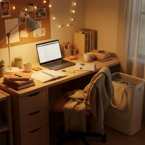 efluky Slim Laundry Basket, Narrow Laundry Hamper with Handles, Collapsible Dirty Clothes Hamper, Tall Laundry Bin for Laundry Room, Dorm and Bedroom, 12.7 Gallons(48L) Beige 8