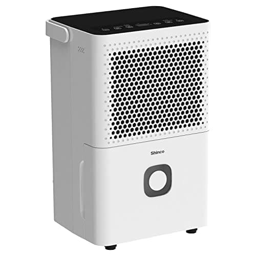 Shinco 30 Pints Dehumidifier for Home and Basements, 1500 Sq.Ft Dehumidifiers with Drain Hose, Auto or Manual Drainage, Auto Defrost, Quietly Remove Moisture, Activated Carbon Filter, 24HR Timer