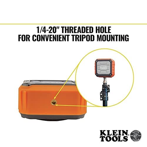 Klein Tools AEPJS1 Bluetooth Speaker, Wireless Portable Jobsite Speaker Plays Audio and Answers Calls Hands Free, IPX5, Worksite Ready 7