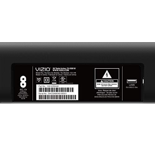 VIZIO V-Series 2.1 Home Theater Sound Bar with Dolby Audio, DTS Virtual:X, Bluetooth, Wireless Subwoofer, Voice Assistant Compatible, Includes Remote Control - V21x-J8 10