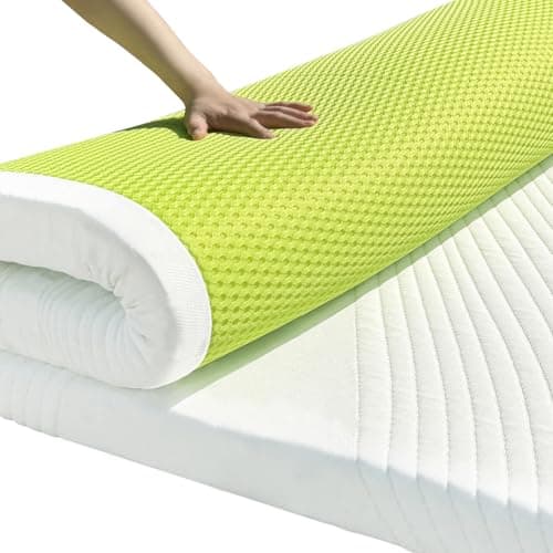 3 Inch Queen Firm Mattress Topper, Extra Firm Memory Foam Bed Topper for Pain Relief, Cooling Gel-Infused & Removable Cover, CertiPUR-US & Oeko-Tex Certified