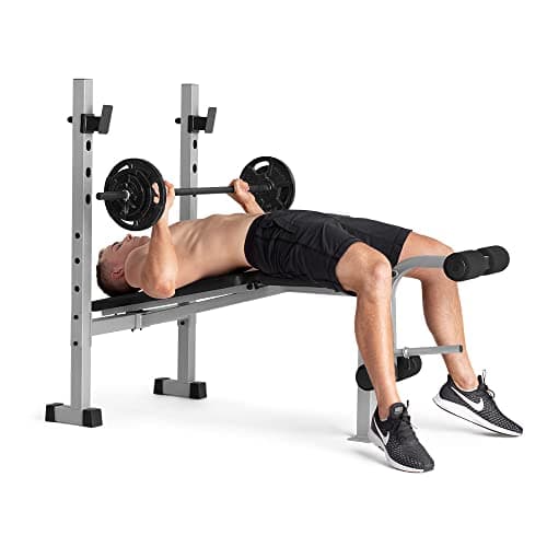 Weider Platinum Standard Weight Bench with Fixed Uprights and Integrated Leg Developer 6