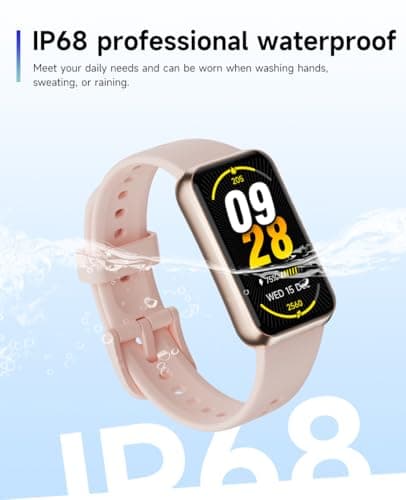 USMECBL Fitness Trackers,Blood Oxygen Heart Rate Sleep Monitor,Smart Band 24/7 Health Monitoring,Calorie Pedometer Steps Counter Activity watchs/Notifications for iOS/Android 8