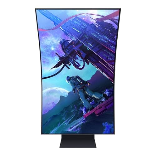Samsung 55" Odyssey Ark 2nd Gen 4K UHD 1000R Curved Gaming Monitor, 165Hz, 1ms, 4 Input Multi View, Quantum Mini-LED, AMD FreeSync Premium Pro, HDR 10+, Height Adjustable Screen, LS55CG970NNXGO 18