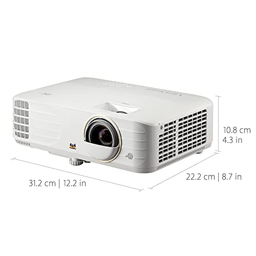 ViewSonic PX748-4K UHD 4K Projector with 4000 Lumens, 240 Hz, 4.2ms, HDR Support, Auto Keystone, Dual HDMI, and USB C for Home Theater, Stream Netflix with Dongle 7