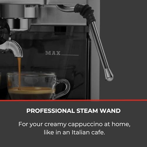 Gaggia RI9380/51 Classic Evo Pro Espresso Machine, Industrial Grey, Small 5