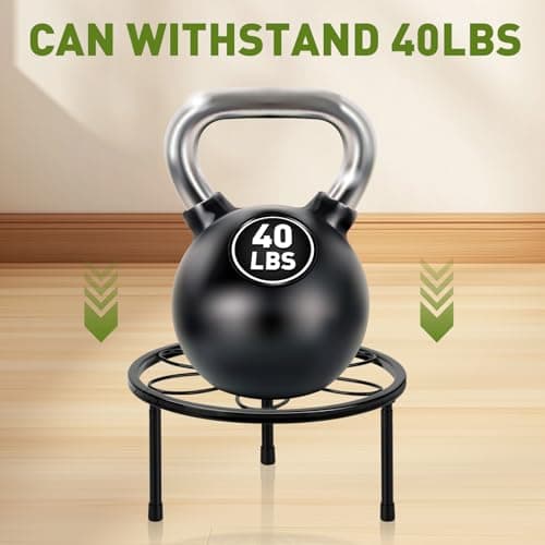 ESRICH 2 Pack 7.8" Metal Plant Stand Indoor , Black Plant Stands Outdoor, Rustproof Round Heavy Duty Flower Pot Stand, Potted Plant Holder for Garden Home 4