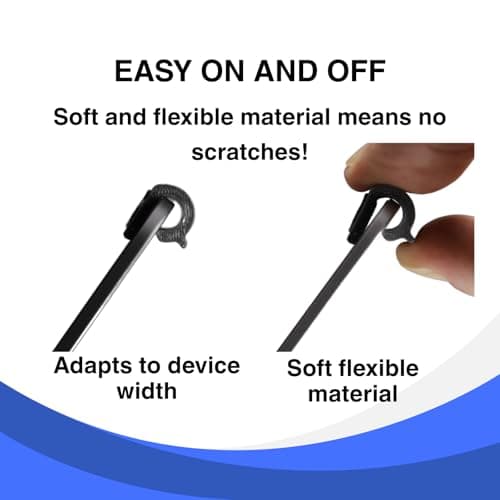 Gadget Ray Webcam Cover Slide for Laptop Camera Privacy, Flexible Webcam Cover for MacBook, iPad and PC, Easy Install No Adhesive, No Residue, Made in the USA, 6 Pack 5