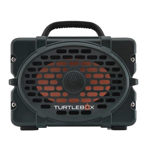 Turtlebox Original Gen 3: Portable Outdoor Bluetooth Speaker – Ultra-Loud (120dB), Waterproof (IP67), Rugged, Impact-Resistant, 3-Day Battery | Party Mode: Unlimited Pairing for Stereo Sound, Green