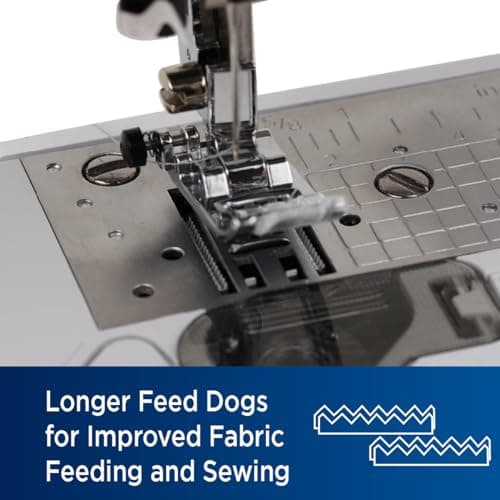 Brother ST150HDH Sewing Machine, Strong & Tough, 50 Built-in Stitches, LCD Display, 9 Included Feet 7