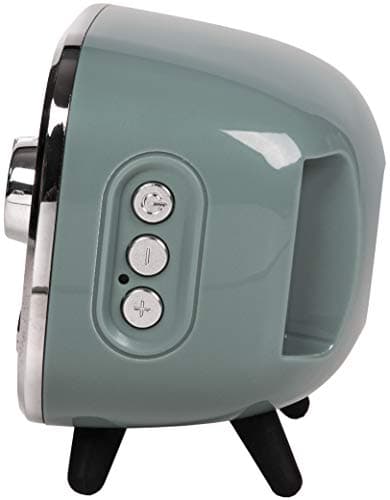 Crosley CR3039A-TN Rondo Retro Portable Rechargeable Bluetooth Speaker, Tourmaline 5