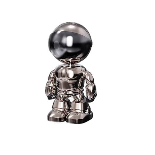 AIGOSI Little White Camera Robot WiFi Camera Indoor Home Security Monitoring (Grey, Without), A10000