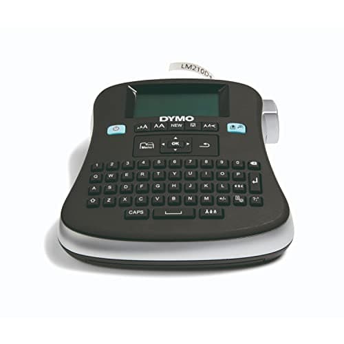 DYMO Label Maker 210D Label Maker, 2 Lines, 6 1/10w x 6 1/2d x 2 1/2h, 3" (1738976) 5