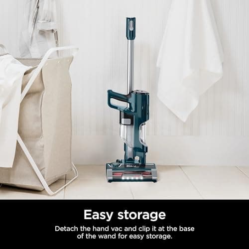 Shark HZ700 Ultralight PetPro Corded Stick Vacuum with PowerFins HairPro Odor Neutralizer Technology, Crevice & Upholstery Tool, Blue Iris (Renewed) 6