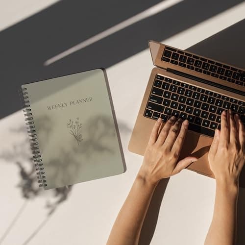 Beautiful Daily and Weekly Planner - To Do List Notebook to Easily Organize Your Agendas And Boost Productivity in School Or At Work - Stylish College or Office Supplies For Women 7