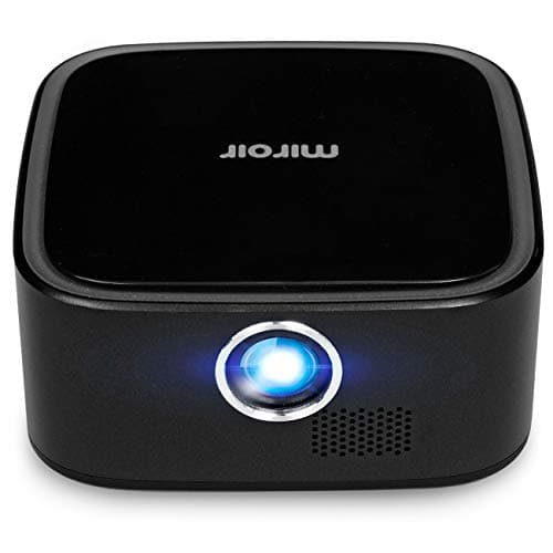 M29 Portable Projector - Rechargeable Battery - Home and Outdoors (Renewed Premium)