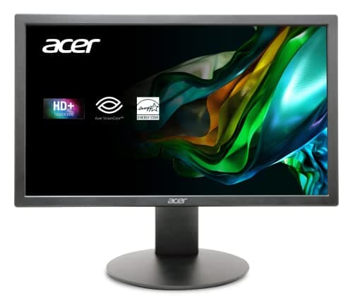 acer K202Q bi 19.5-inch Professional HD+ (1600 x 900) Monitor, 75Hz Refresh Rate, VESA Mountable, VisionCare Technologies, BlueLight Filter & Flickerless Technology (HDMI Port & VGA Port),Black