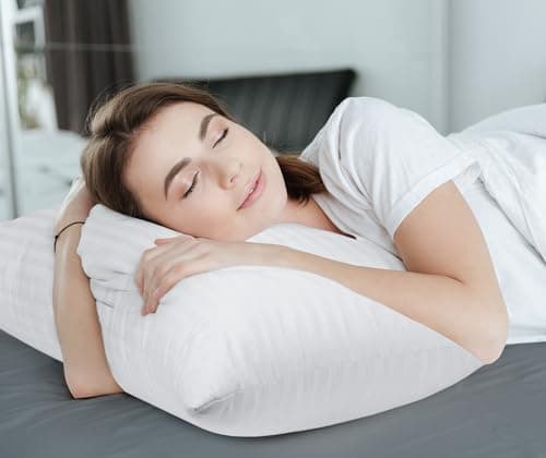 Utopia Bedding Pillows Standard Size Set of 2 (White), Hotel Pillows, Cooling Pillow for Side, Back or Stomach Sleepers 6