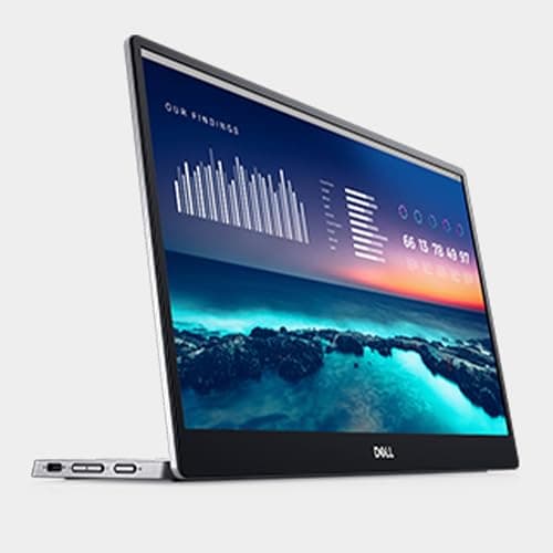 Dell 14 Portable Monitor - P1424H - 14-inch Full HD (1080p) 1920 x 1080, IPS Panel, USB-C connectivity, Comfortview, 3-Year Advanced Exchange Service - Silver 10
