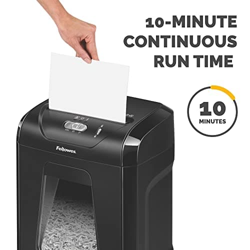 Fellowes 14C10 14-Sheet Cross-Cut Home Office Paper Shredder 7