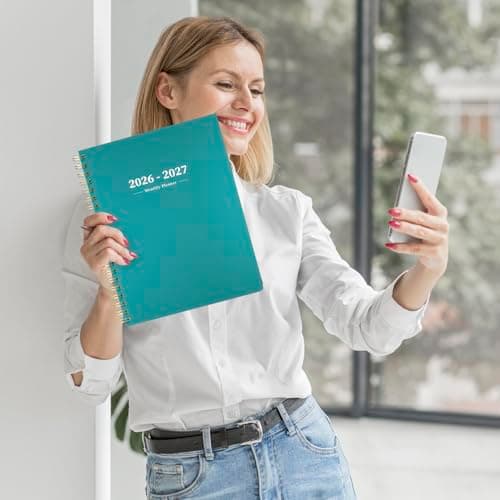 Ymumuda 2026 Planner-2 Year Monthly Planner 2026-2027, JAN.2026 - DEC.2027, 8.5" x 11", 26-27 Monthly Calendar,Large Planner with Spiral Bound, 24 Months Perfect for School Office Schedule 7