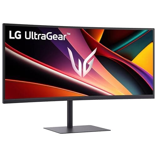 LG 34G630A-B 34-Inch Ultragear WQHD (3440 x 1440) Curved Gaming Monitor, 240Hz, 1ms, FreeSync Premium, DisplayHDR 400, Built-in Speaker, HDMI, DisplayPort, USB Type-C, Tilt/Height/Swivel Stand, Black 9